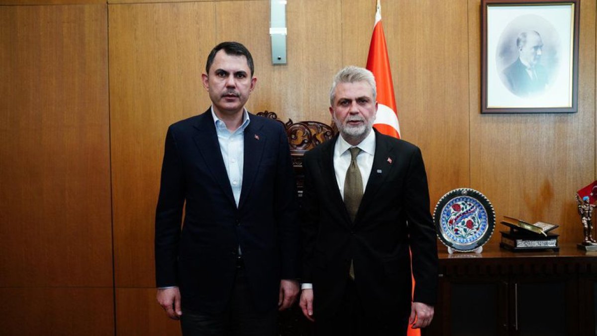 Bakan Kurum'dan Büyükşehir'e Ziyaret