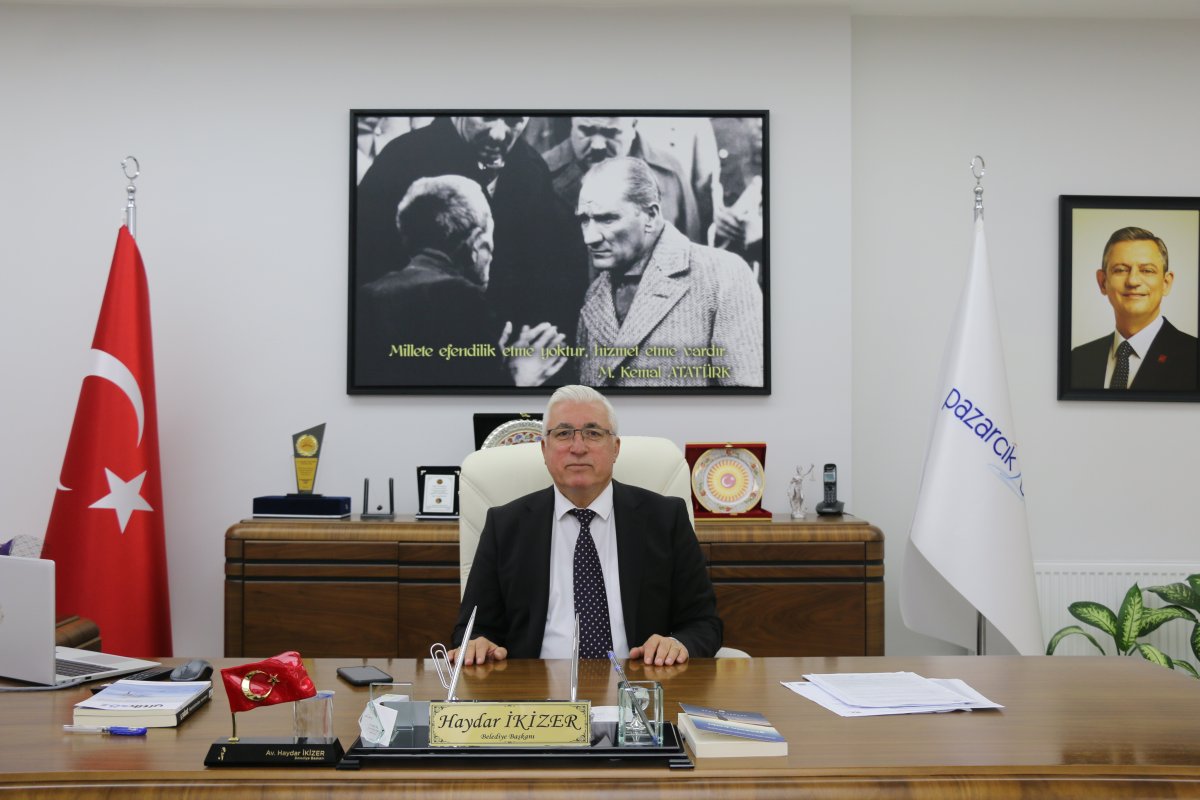 BAŞKAN HAYDAR İKİZER: “HALKIMIZA VERDİĞİMİZ SÖZLERİ TEK TEK YERİNE GETİRİYORUZ”