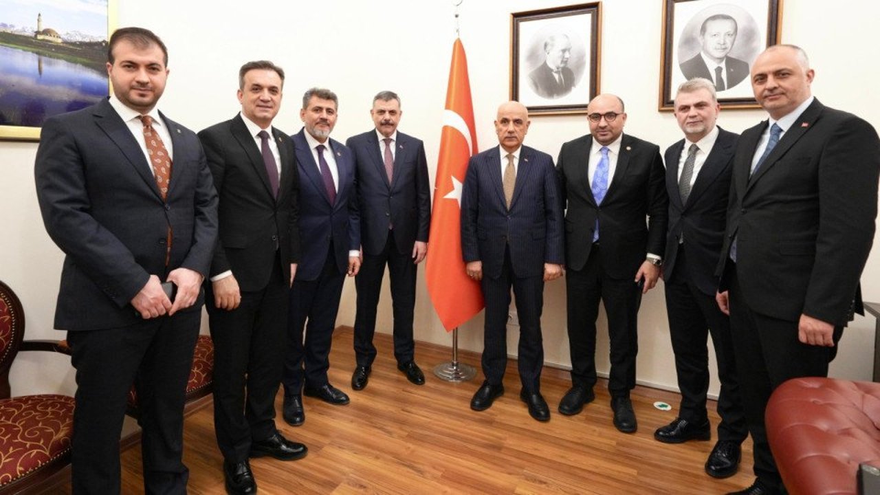 AK Parti Kahramanmaraş Heyeti İçişleri Bakanı Çiftçi ile Bir Araya Geldi