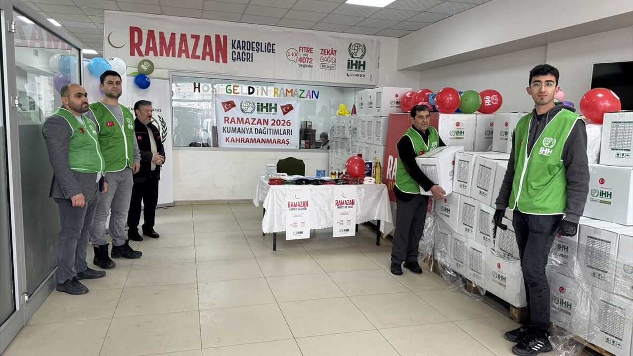 İHH Kahramanmaraş Ramazan ayında da ihtiyaç sahiplerinin yanında