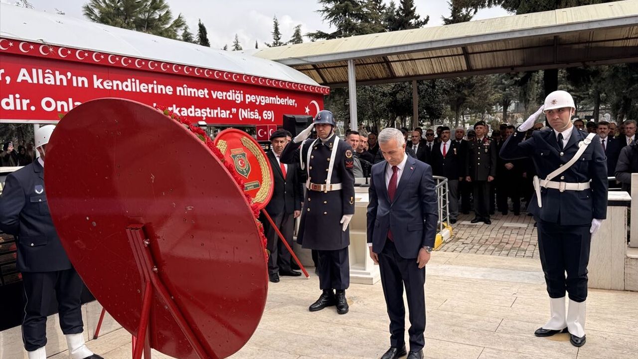 Kahramanmaraş’ta Çanakkale Zaferi’nin 111. Yılında Duygu Dolu Tören