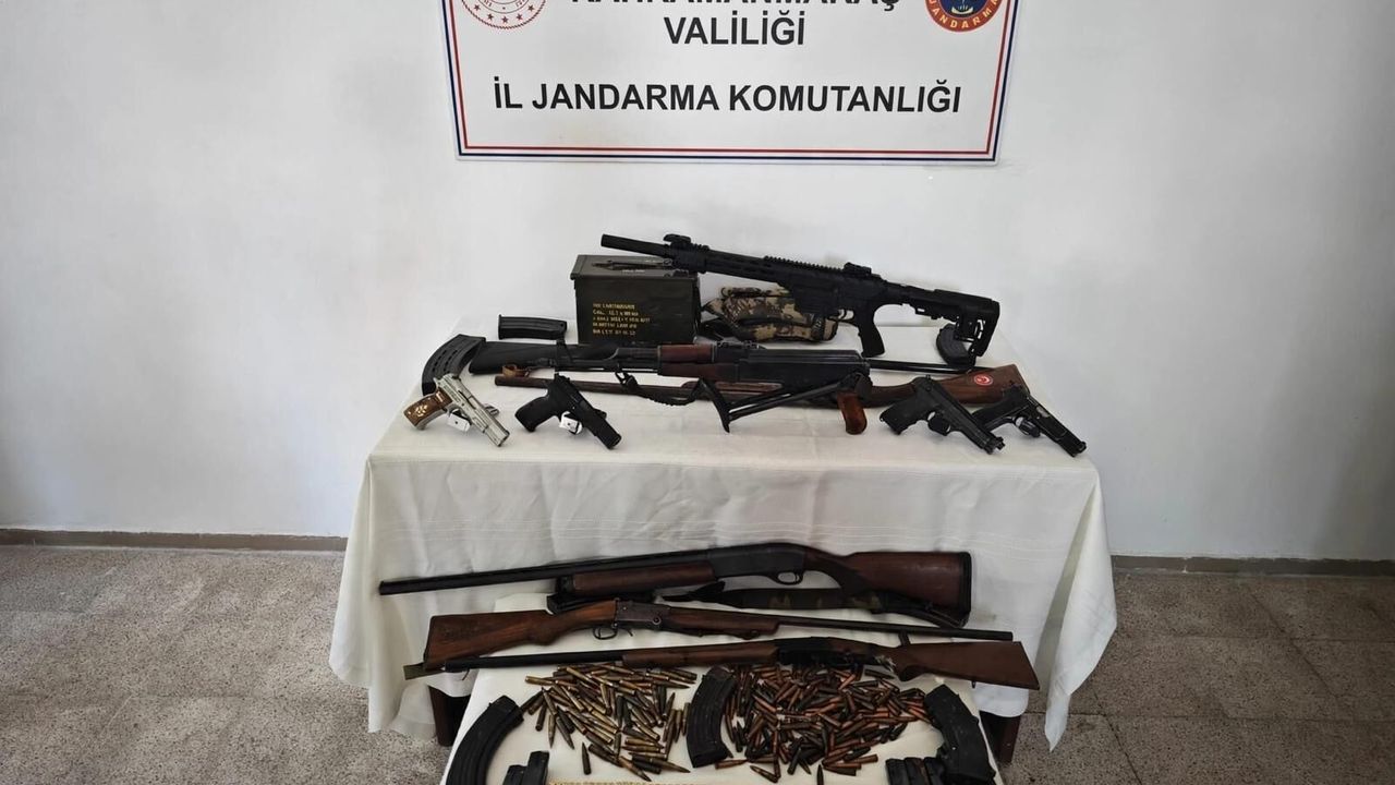 Kahramanmaraş ve Şanlıurfa’da silah ticareti operasyonu: 3 tutuklama