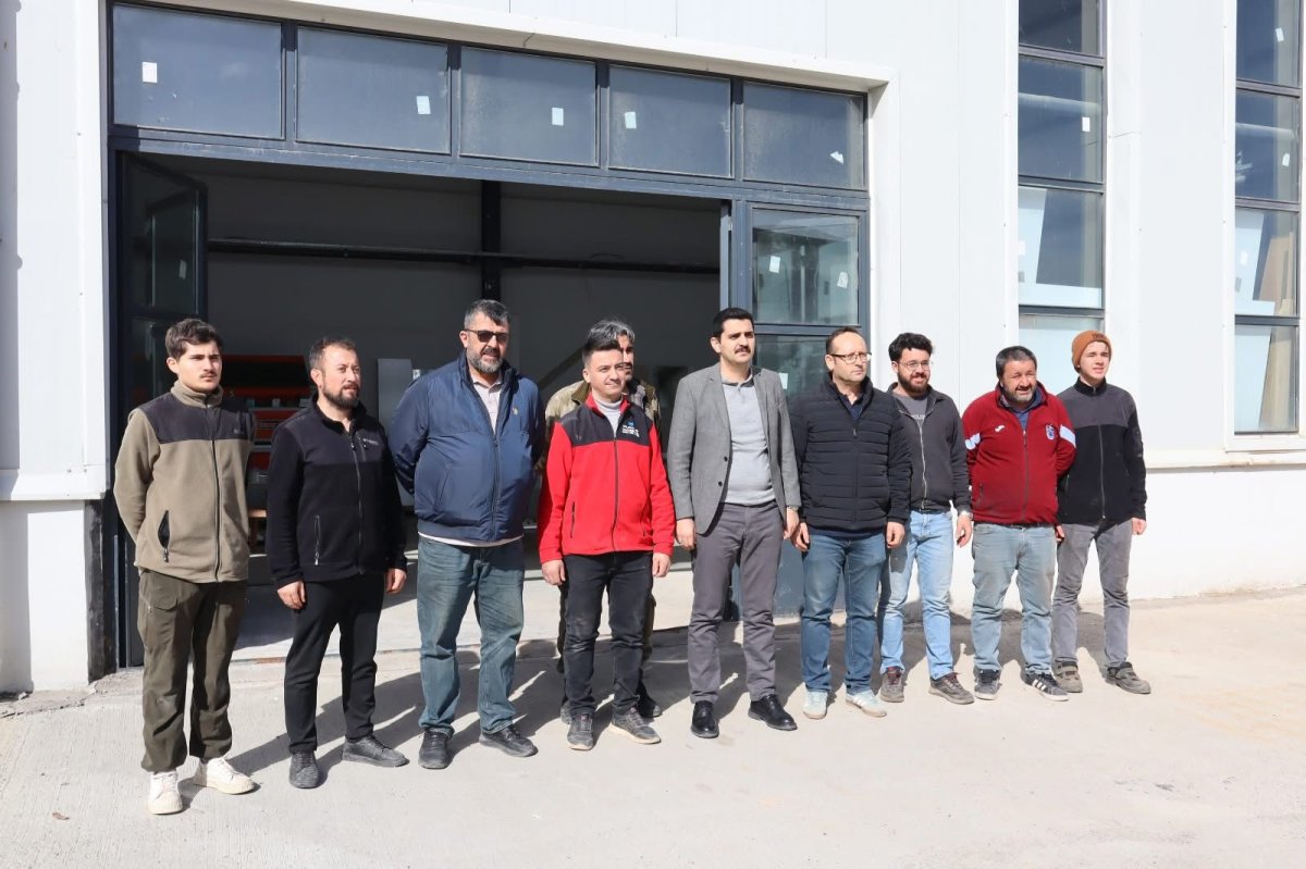 Kaymakam Hulusi Teke Yeni Sanayi Sitesi’nde Esnafla Buluştu