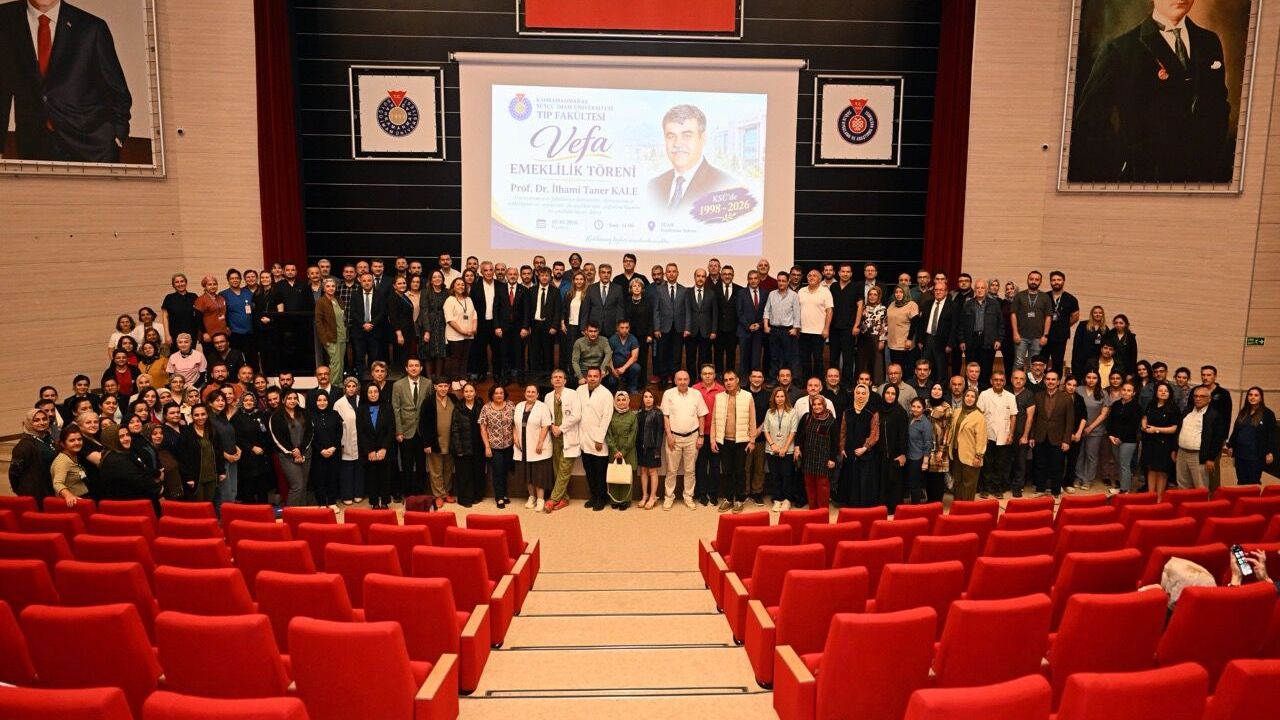 Prof. Dr. İlhami Taner Kale için Emeklilik Töreni Düzenlendi
