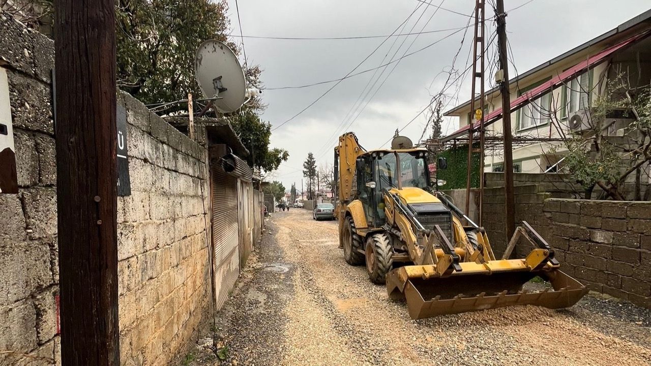 Sağanak sonrası ilçelerde yoğun temizlik çalışması