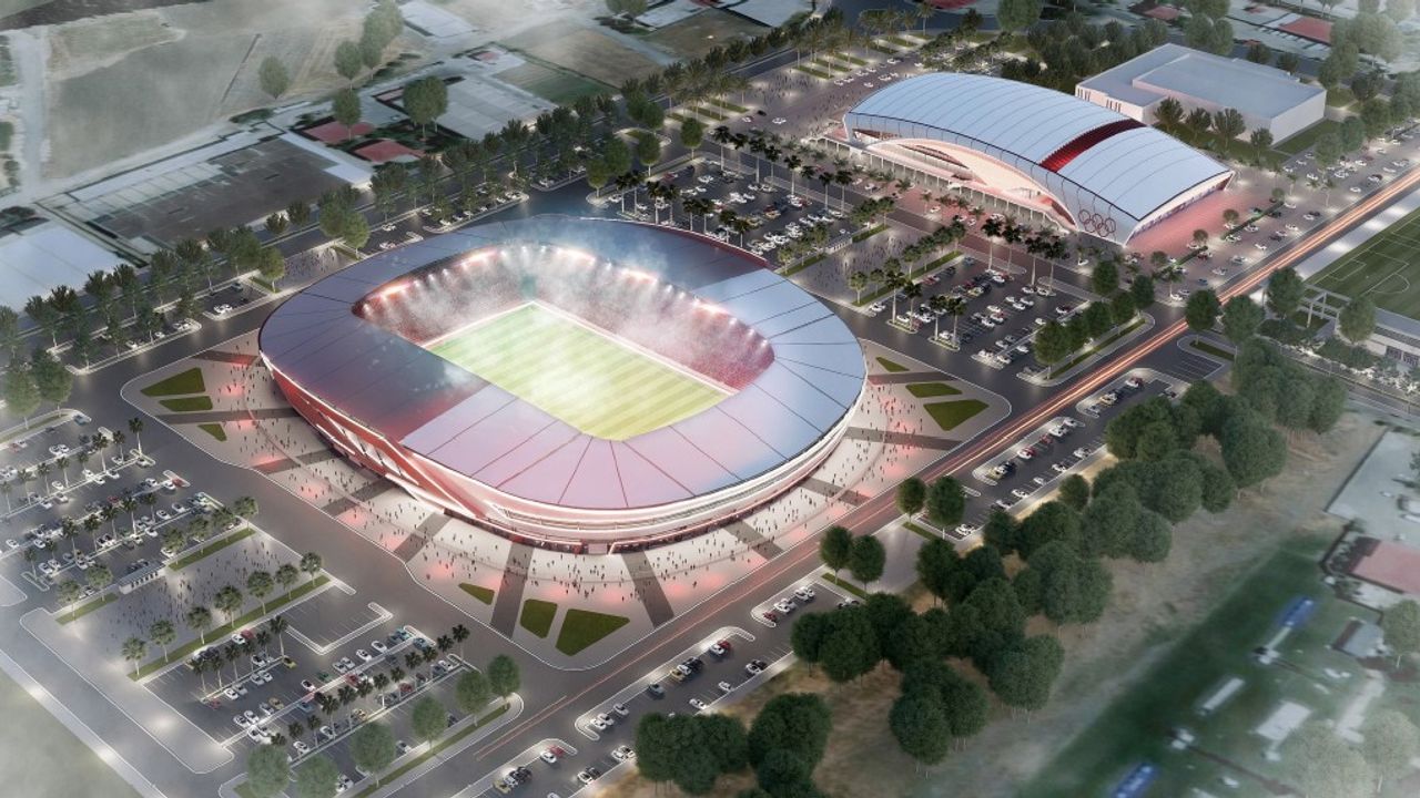 Şehrin spor altyapısına dev yatırım tüm hızıyla yükseliyor!